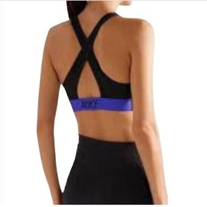 🚫 SOLD | Nike ProClassic Women’s Sports Bra Black Grey Purple XS